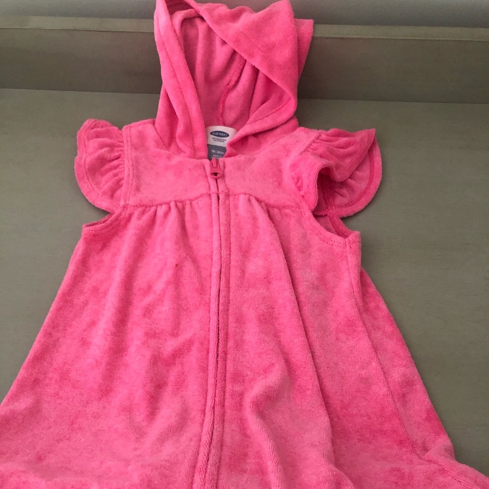 Girls swim cover up